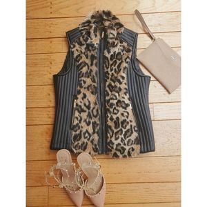 Leopart Print Vest